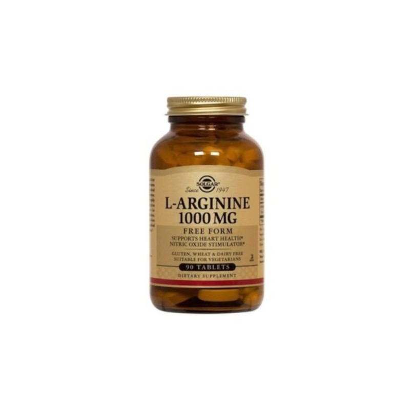 Solgar L-Arginine 1000 mg 90 Tablet Solgar L-Arginine 1000 mg 90 Tablet