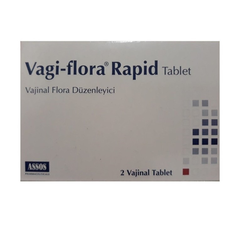 Assos Vagi-Flora Rapid 2 Vajinal Tablet