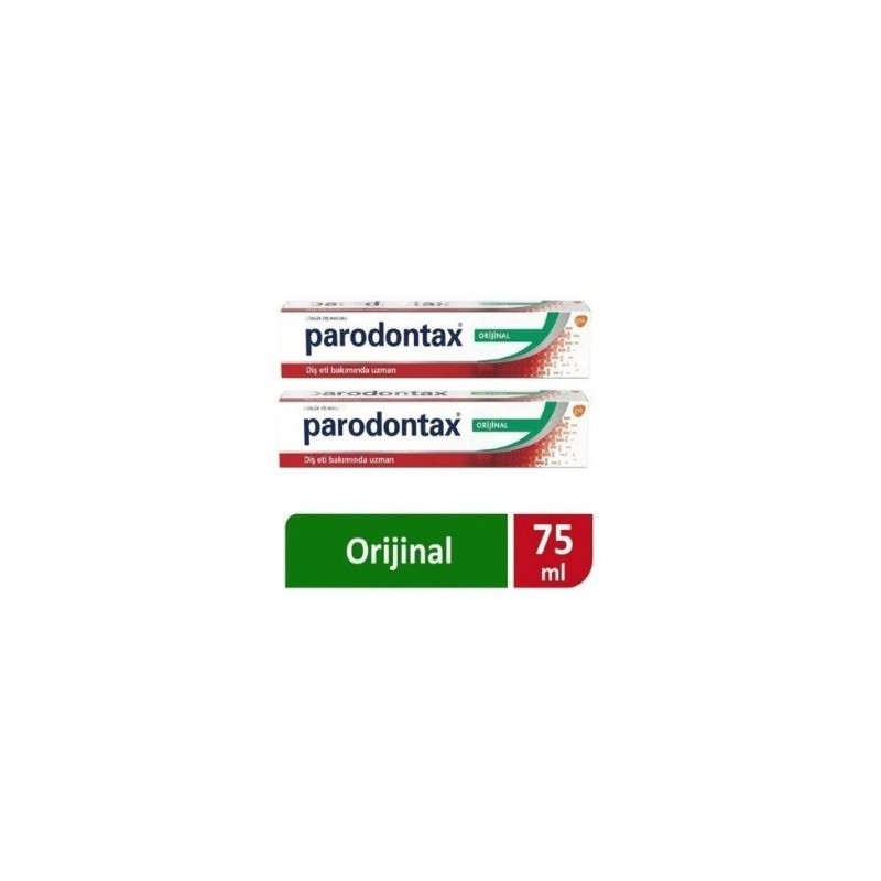Parodontax Orijinal Florürsüz Diş Macunu 75 ml 2 Adet