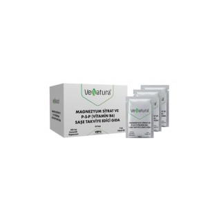 Venatura Magnezyum Sitrat ve P-5-P Vitamin B6 60 Saşe