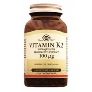 Solgar Vitamin K2 MK-7 From Natto Extract 100 mcg 50 Kapsül