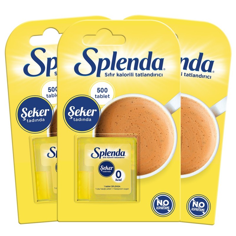 Splenda Tatlandırıcı 500 Tablet 3 Adet