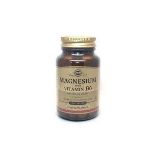 Solgar Magnesium with Vitamin B6 100 Tablet