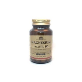Solgar Magnesium with Vitamin B6 100 Tablet