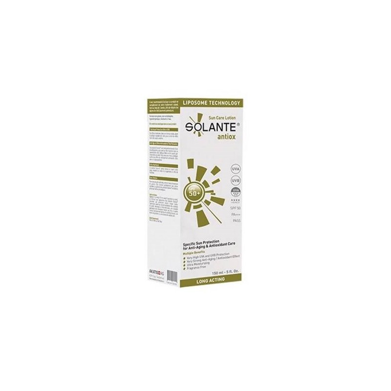 Solante Antiox Güneş Koruyucu Losyon Spf50 150ml