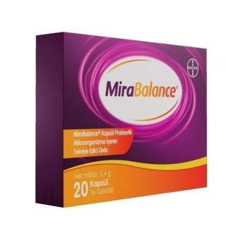 Mirabalance Probiyotik 20 Kapsül Mirabalance Probiyotik 20 Kapsül