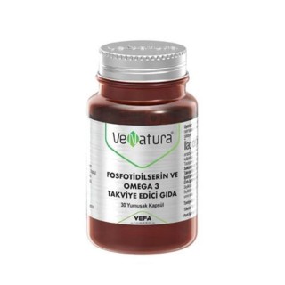 Venatura Fosfotidilserin ve Omega 3 30 Kapsül
