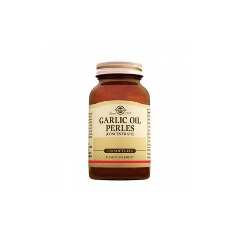 Solgar Garlic Oil Perles 100 Kapsül