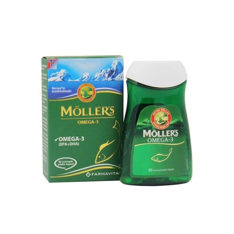 Möllers Omega 3 60 Kapsül Möllers Omega 3 60 Kapsül