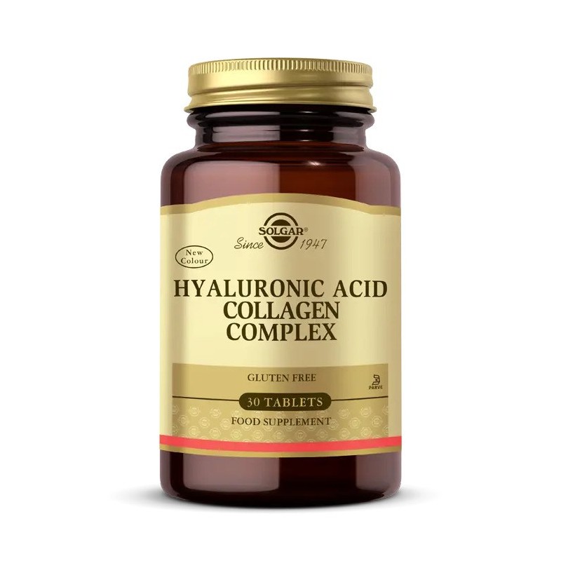 Solgar Hyaluronic Acid Collagen Complex 120 mg 30 Tablet Solgar Hyaluronic Acid Collagen Complex 120 mg 30 Tablet
