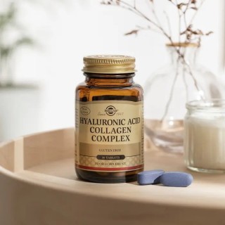 Solgar Hyaluronic Acid Collagen Complex 120 mg 30 Tablet Solgar Hyaluronic Acid Collagen Complex 120 mg 30 Tablet