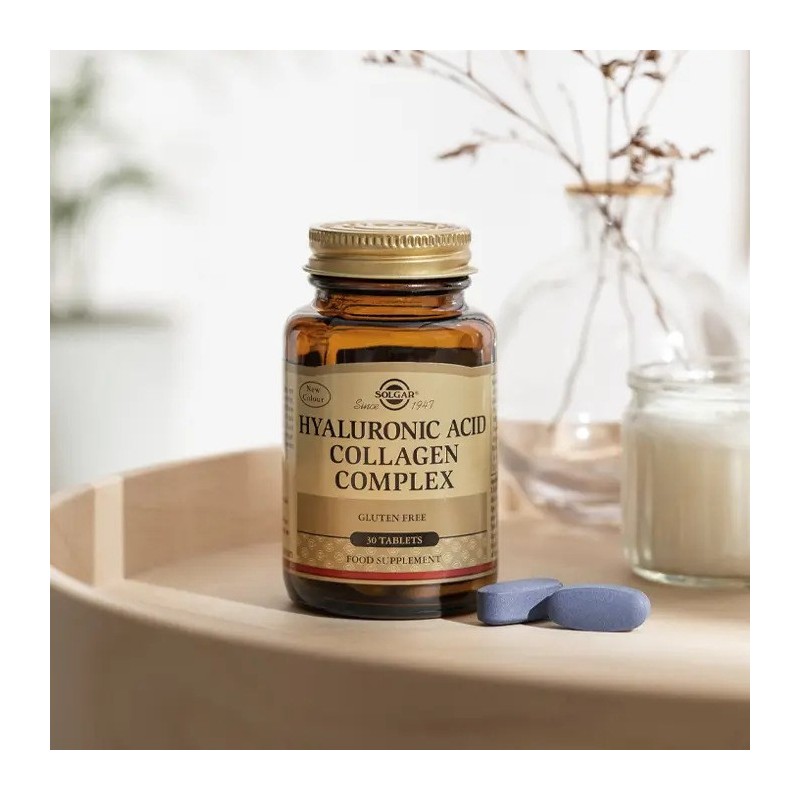 Solgar Hyaluronic Acid Collagen Complex 120 mg 30 Tablet Solgar Hyaluronic Acid Collagen Complex 120 mg 30 Tablet