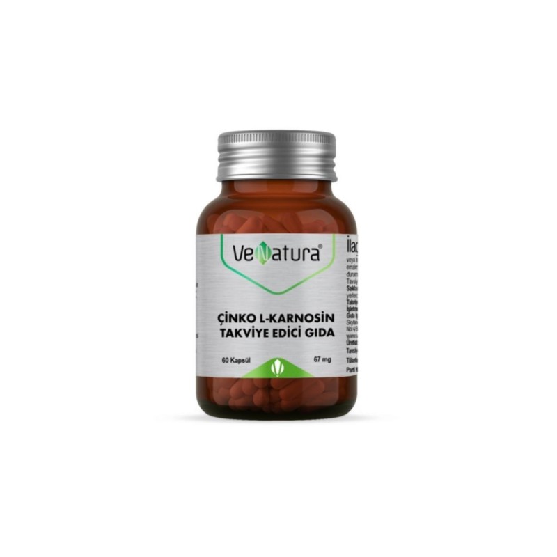 Venatura Çinko L- Karnosin 60 Kapsül