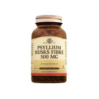 Solgar Psyllium Husks Fibre 500 mg 200 Kapsül Solgar Psyllium Husks Fibre 500 mg 200 Kapsül