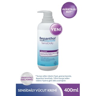 Bepanthol SensiDaily Pompalı 400 ml Vücut Kremi