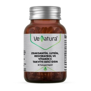 Venatura Zeaksantin Lutein Resveratrol Vitamin C 30 Kapsül