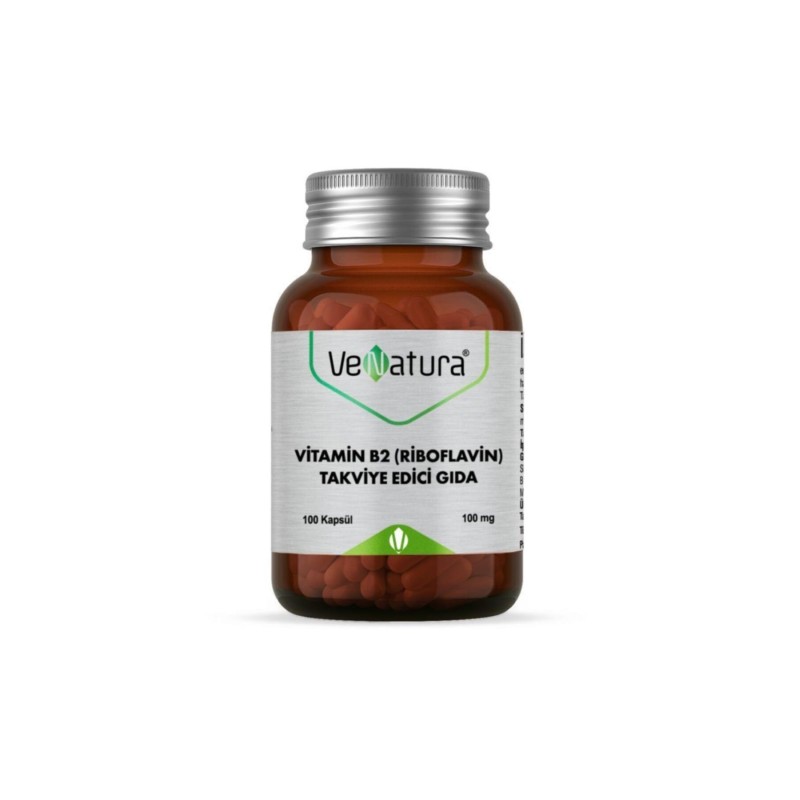Venatura Vitamin B2 (riboflavin) 100 Kapsül