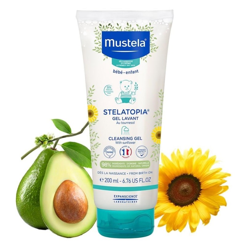 Mustela Stelatopia Cleansing Gel 200 ml Jel Şampuan
