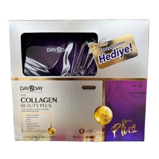 Day2Day The Collagen Beauty 30 Günlük Tüp (Mango Aromalı )Makyaj Çantası Hediyeli