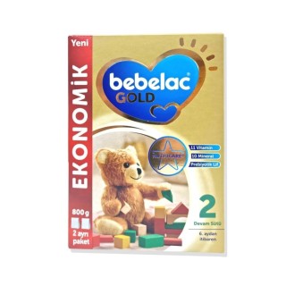 Bebelac Gold 2 Bebek Sütü 800 gr Bebelac Gold 2 Bebek Sütü 800 gr