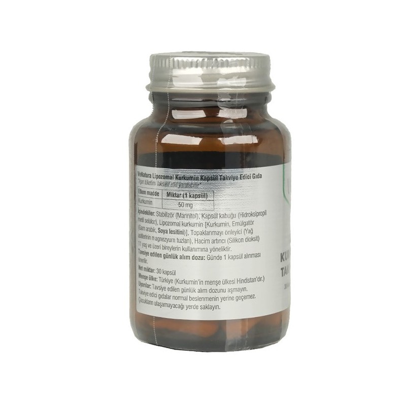 Venatura Lipozomal Kurkumin 30 Kapsül
