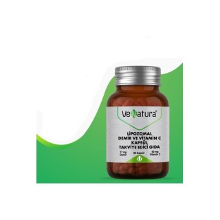 Venatura Lipozomal Demir ve Vitamin C 60 Kapsül