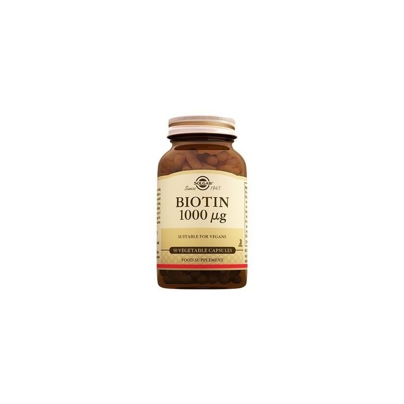 Solgar Biotin 1000 mcg 50 Kapsül