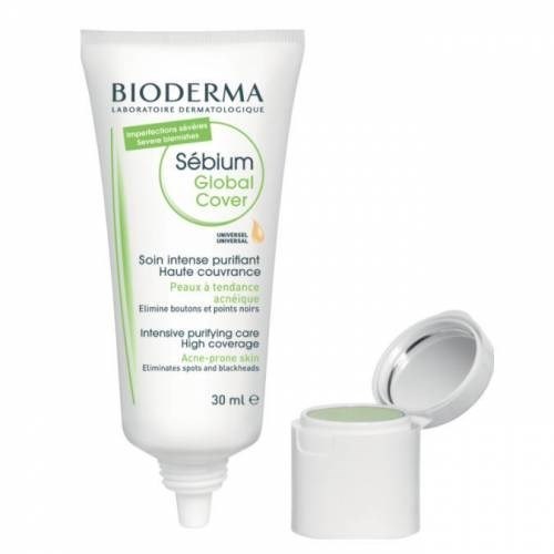 Bioderma Sebium Global Cover 30 ml Renkli Gözenek Kremi