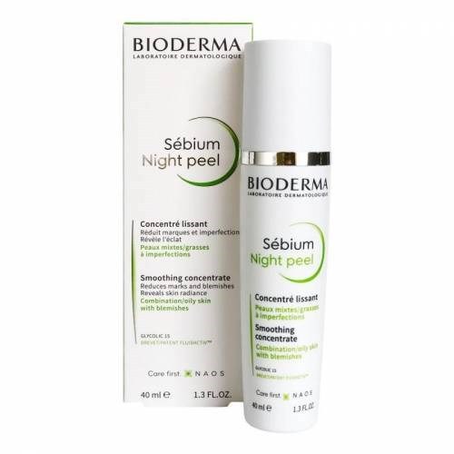 Bioderma Sebium Night Peel 40 ml Cilt Düzenleyici Gece Serumu