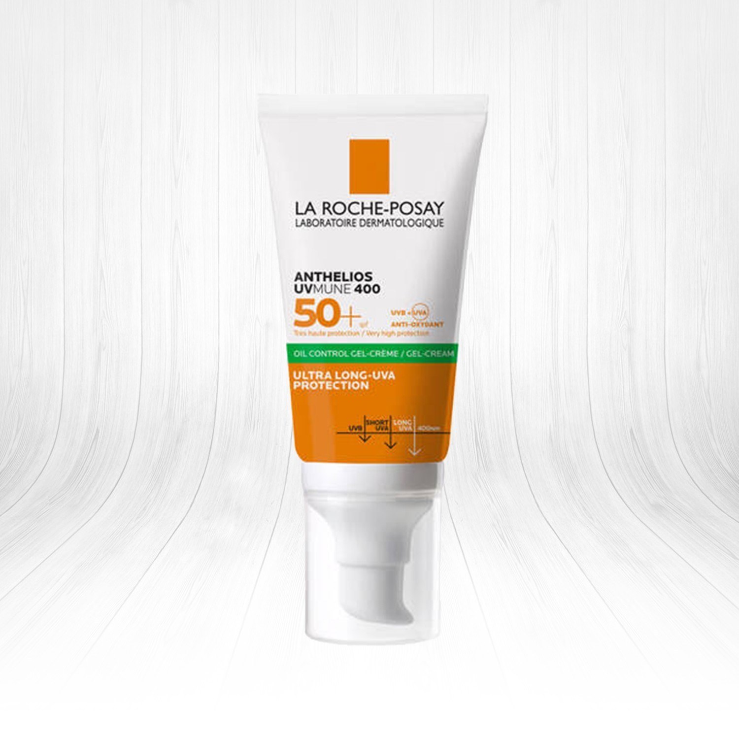 La Roche-Posay Anthelios UVmune Oil Control Renksiz 50+ Faktör Jel Güneş Kremi 50 ml