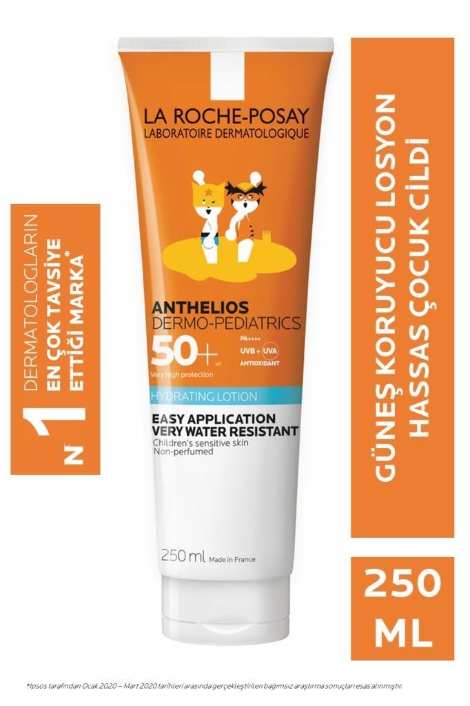 La Roche-Posay Anthelios Pediatrics Lait Spf 50+ 250 ml Çocuk için Güneş Sütü