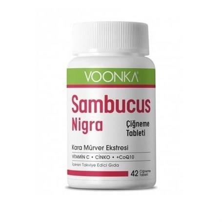 Voonka Sambucus Nigra 42 Çiğneme Tablet (SKT: 04/2023)
