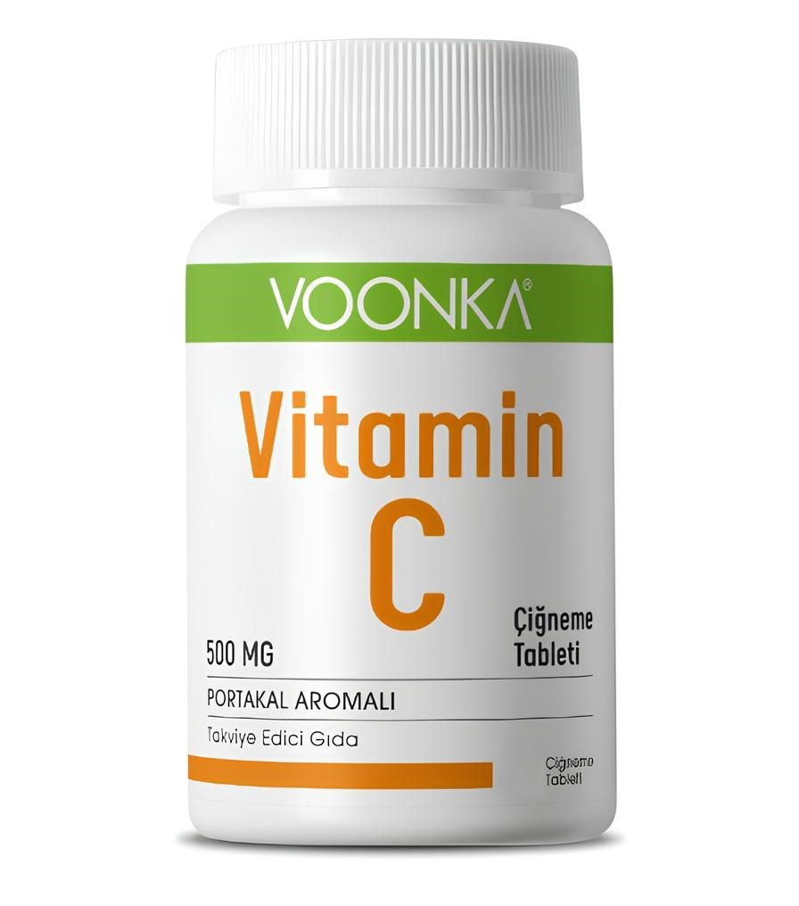 Voonka Vitamin C Çiğneme Tablet