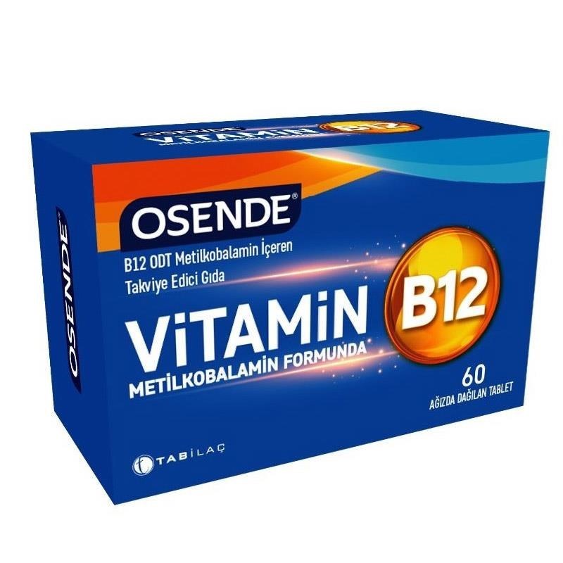 Osende Vitamin B12 60 Tablet