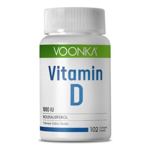 Voonka Vitamin D 102 Kapsül