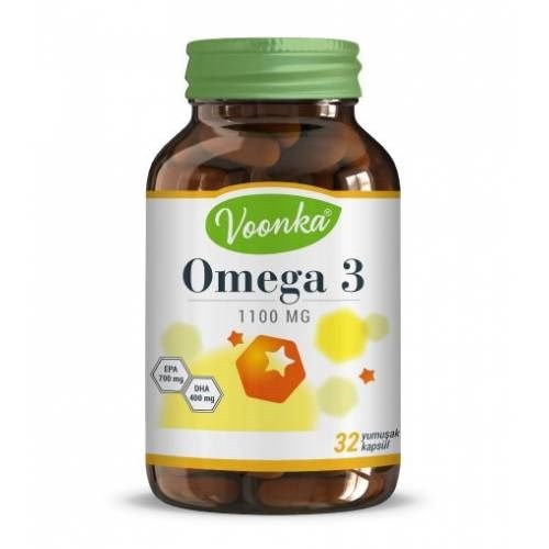 Voonka Omega 3 1100 mg 32 Kapsül