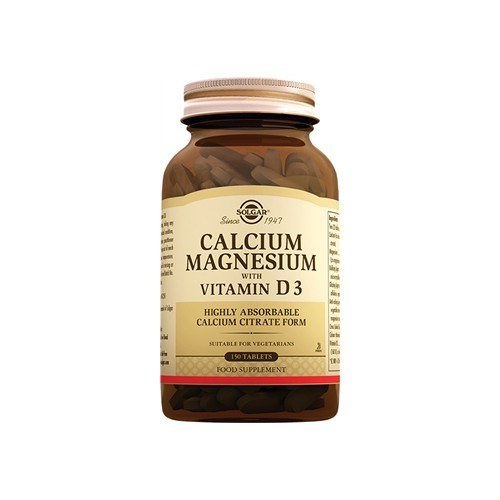 Solgar Calcium Magnesium With Vitamin D3 150 Tablet