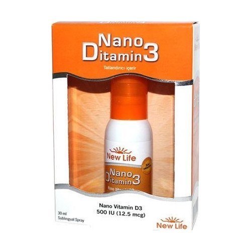 New Life Nano Vitamin 3 500UI D3 Sprey 30 ml