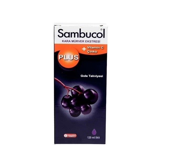 Sambucol Plus Likit Kara Mürver Ekstresi 120 ml