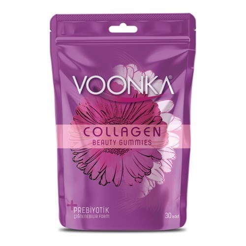 Voonka Collagen Beauty Gummy's 30 Çiğnenebilir Tablet