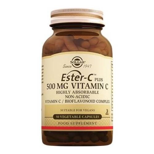 Solgar Ester-C Plus 500 mg 50 Kapsül
