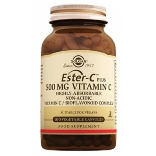 Solgar Ester-C Plus 500 mg 100 Kapsül