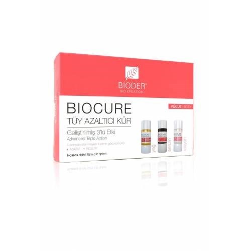 Bioder Biocure Tüy Azaltıcı 3x10 ml Vücut Kürü