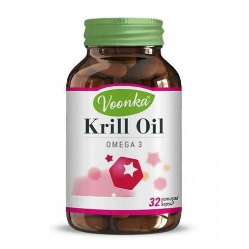 Voonka Krill Oil Omega3 32 Yumuşak Kapsül
