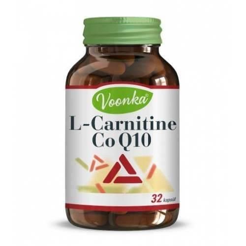 Voonka L-Karnitin CoQ10 32 Kapsül