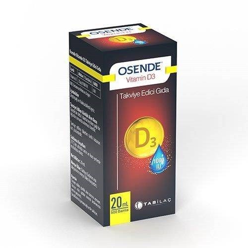 Osende Vitamin D3 Damla 20 ml
