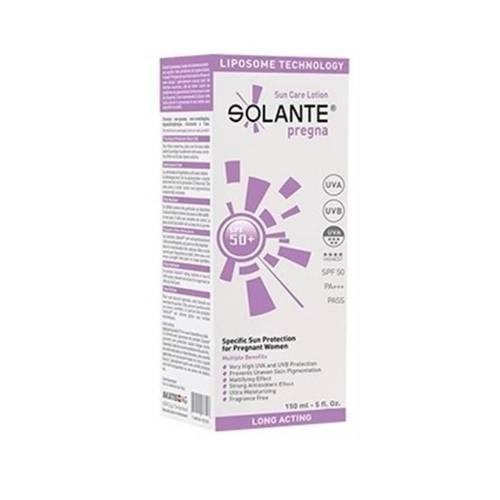 Solante Pregna Hamilelere Özel Güneş Losyonu SPF50 150 ml