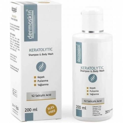Dermoskin Keratolytic Shampoo Body Wash 200 ml Şampuan