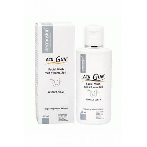 Dermoskin Acnegun Yüz Yıkama Jeli 200 ml