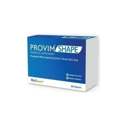 Wellcare Provim Shape Probiyotik 30 Kapsül